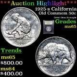 ***Auction Highlight*** 1925-s California Old Commem Half Dollar 50c Graded GEM Unc By USCG (fc)