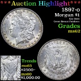 ***Auction Highlight*** 1897-o Morgan Dollar $1 Grades Select Unc (fc)