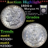 ***Auction Highlight*** 1894-o Morgan Dollar $1 Graded Select+ Unc By USCG (fc)
