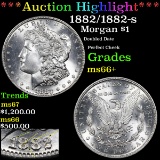 ***Auction Highlight*** 1882/1882-s Morgan Dollar $1 Graded GEM++ Unc By USCG (fc)
