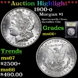 ***Auction Highlight*** 1900-o Morgan Dollar $1 Graded GEM++ Unc by USCG (fc)