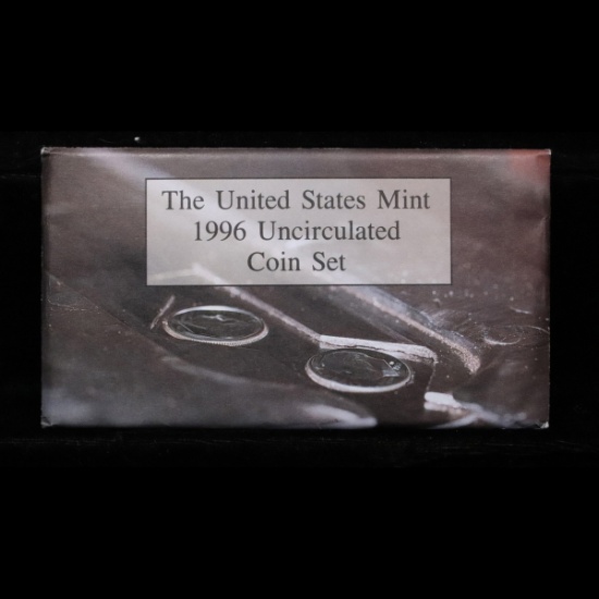 The United States Mint 1996 With Rare Dime Mint Set Grades