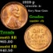1929-p Lincoln Cent 1c Grades Choice+ Unc RB