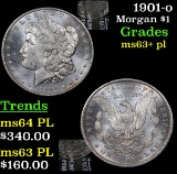 1901-o Morgan Dollar $1 Grades Select Unc+ PL