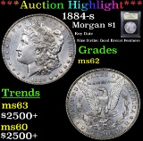 ***Auction Highlight*** 1884-s Morgan Dollar $1 Graded Select Unc By USCG (fc)