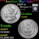 ***Auction Highlight*** 1897-o Morgan Dollar $1 Graded Select Unc By USCG (fc)