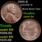 1925-d Lincoln Cent 1c Grades Choice Unc BN