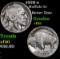 1928-s Buffalo Nickel 5c Grades vf+