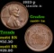 1923-p Lincoln Cent 1c Grades Select+ Unc BN