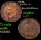 1906 Indian Cent 1c Grades Choice AU