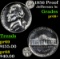 1956 Proof Jefferson Nickel 5c Grades GEM++ Proof