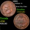 1885 Indian Cent 1c Grades vf details