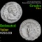 218-222 AD Elagabalus Roman Empire Silver Denarius Grades Brilliant Uncirculated