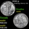 1942-p Walking Liberty Half Dollar 50c Grades Choice Unc