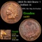 1903 Fs-303 Snow 7 Indian Cent 1c Grades Choice AU