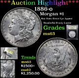 ***Auction Highlight*** 1886-o Morgan Dollar $1 Graded Select Unc By USCG (fc)