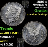 1889-s Morgan Dollar $1 Grades Unc Details DMPL
