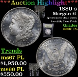 ***Auction Highlight*** 1880-s Morgan Dollar $1 Graded GEM++ PL By USCG (fc)