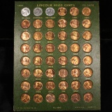Complete Lincoln Cent Page 1943-1960 48 coins