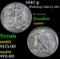 1947-p Walking Liberty Half Dollar 50c Grades Choice+ Unc