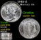 1945-d Mercury Dime 10c Grades GEM+ FSB