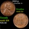 1919-p Lincoln Cent 1c Grades Select Unc BN