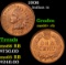 1906 Indian Cent 1c Grades Gem+ Unc RB