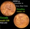 1930-p Lincoln Cent 1c Grades Choice+ Unc RB