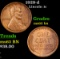 1929-d Lincoln Cent 1c Grades Select Unc BN