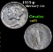 1936-p Mercury Dime 10c Grades Choice AU