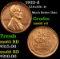 1922-d Lincoln Cent 1c Grades Select Unc RD