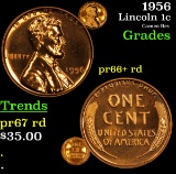 1956 Lincoln Cent 1c Grades Gem+= Proof Red