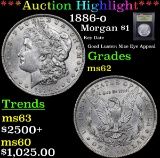 ***Auction Highlight*** 1886-o Morgan Dollar $1 Graded Select Unc By USCG (fc)