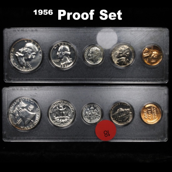 1956 United States Proof Set in Whitman Plastic Holder