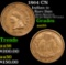 1864 CN Indian Cent 1c Grades Choice AU
