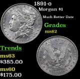 1891-o Morgan Dollar $1 Grades Select Unc