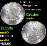 1879-s Morgan Dollar $1 Grades Choice+ Unc