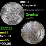 1881-s Morgan Dollar $1 Grades Select Unc