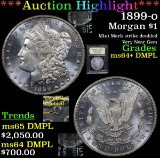 ***Auction Highlight*** 1899-o Morgan Dollar $1 Graded Choice Unc+ DMPL By USCG (fc)