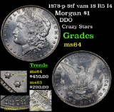1878-p 8tf vam 18 R5 I4 Morgan Dollar $1 Grades Choice Unc