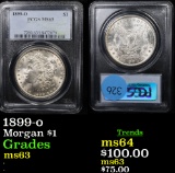 PCGS 1899-o Morgan Dollar $1 Graded ms63 By PCGS