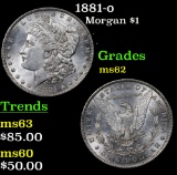 1881-o Morgan Dollar $1 Grades Select Unc