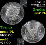 1879-s Morgan Dollar $1 Grades Select Unc PL