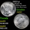 1922-p Peace Dollar $1 Grades Choice+ Unc