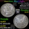 ***Auction Highlight*** 1879-cc  /cc Top 100 Vam 3a I5 R6 Morgan Dollar $1 Graded BU+ By USCG (fc)