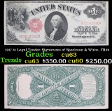 1917 $1 Legal Tender, Signatures of Speelman & White, FR39 Grades