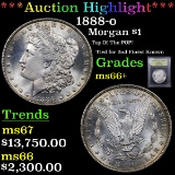 ***Auction Highlight*** 1888-o Morgan Dollar $1 Graded GEM++ Unc By USCG (fc)