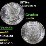 1879-s Morgan Dollar $1 Grades GEM+ Unc