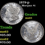 1879-p Morgan Dollar $1 Grades Select Unc