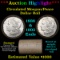 ***Auction Highlight*** Full Morgan/Peace silver dollar $1 roll $20 , 1886 & 1902 ends (fc)